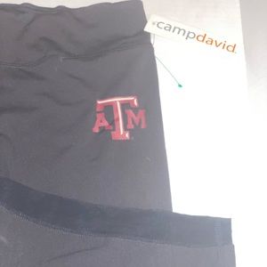 TEXAS A&M UNIVERSITY AGGIES LEGGINGS BY CAMPDAVID LICENSED SIZE XL NWT 4-14